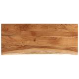 thumbnail of vidaXL Tischplatte 110x40x2,5cm Rechteckig Massivholz Akazie Baumkante