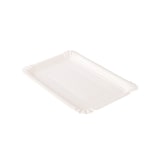 thumbnail of 500x Pappteller, weiß, rechteckig, 13x20cm