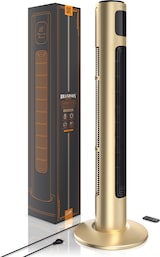 thumbnail of Brandson Turmventilator, GS, 60° Oszilation zuschaltbar, Standventilator, mobiler Lüfter, Säulenventilator 96 cm, Ventilator mit 3 Geschwindigkeiten