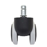 thumbnail of 5er-Set Universalrollen HWC-L92, Bürostuhl-Rollen Stuhlrollen Möbelrolle Hartbodenrollen, Ø 11mm