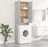 thumbnail of vidaXL Waschmaschinenschrank Betongrau 64x25,5x190 cm