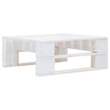 thumbnail of Set divani in pallet con cuscini 4 pezzi in pino impregnato bianco per arredo esterno elegante e resistente