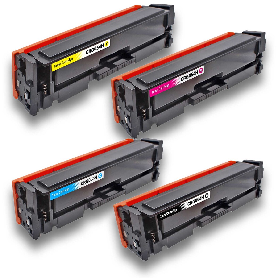 D&C Sparset 4 Toner für Canon i-SENSYS LBP621Cw Tonerkassetten kompatibel 054H / 054