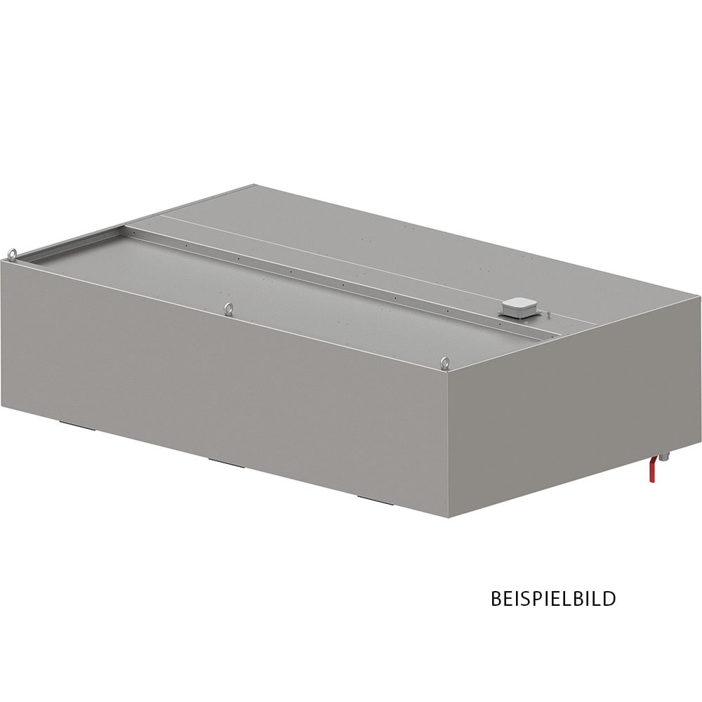 Stalgast Induktions-Wandhaube "Expert Line", 1400x900x450 mm,  Kastenform mit LC2 Typ A Zyklonen-/Labyrinthfilter