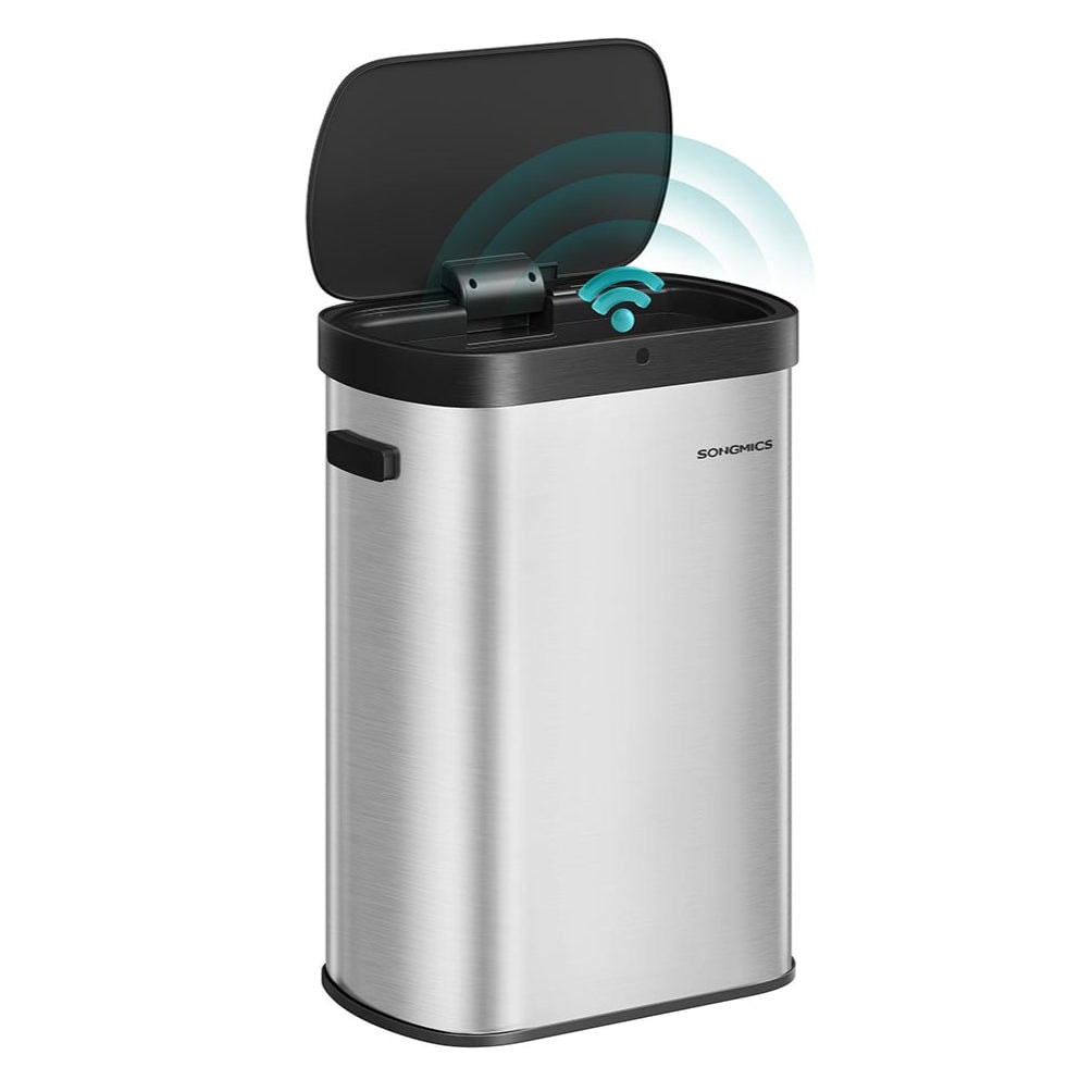 Helloshop26 - Pattumiera automatica da cucina 50 litri sensore di movimento apertura automatica o a sfioramento meccanismo di 12_0007205