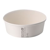 thumbnail of BIOZOYG Salatschale 300 Stück 400 ml weiß Suppenschalen Einwegschalen Einweggeschirr Deli Container Bowl to go Kartonschale Einweg Suppenbehälter