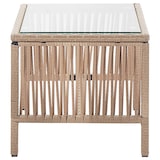 thumbnail of vidaXL 4-tlg. Garten-Lounge-Set mit Auflage Poly Rattan Beige