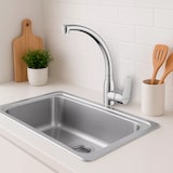 thumbnail of Torneira de Cozinha INFINITON CapelACH341 – Aço Inoxidável, Monocomando, Bica Alta 34,3 cm, Rotação 360°, Eco Design