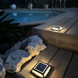 thumbnail of Lumisky 8 Balise solaires carrées QUADRY 12cm 60LM Acier Noir