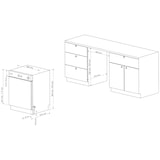 thumbnail of Telefunken Geschirrspüler teilintegriert | Einbauspülmaschine 60 cm | 12 Gedecke | 9 Programme | AquaStop | G-ET-6014-C-I