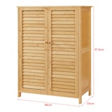 thumbnail of Helloshop26 - Scarpiera in bambù 88 x 66 x 33 cm naturale 03_0007661