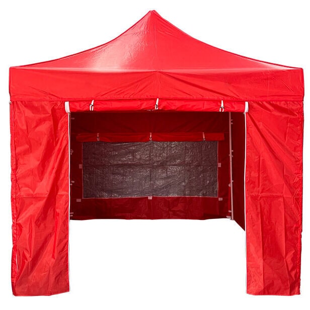 Carpa Plegable Completa 3x3 Roja