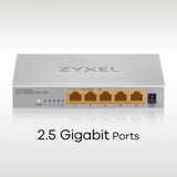 thumbnail of ZyXEL MG-105 5-Port 25G MultiGig Switch unmgd