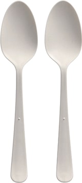 thumbnail of 100 Löffel (Mehrweg), Bio-PP 19,7 cm weiss, extra stabil, in Spenderbox
