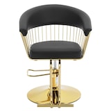 thumbnail of physa - Physa Fauteuil de Coiffeur avec Repose-Pieds Lyme Black Fauteuil Salon de Coiffure Siege de Coiffure Chaise de barbier