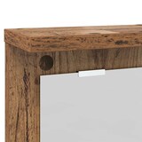 thumbnail of vidaXL Wandmontierter Kleiderständer mit Regal Altholz 85 x 10 x 45 cm
