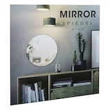 thumbnail of WellHome - Runder Spiegel mit Metallrahmen Ø110cm