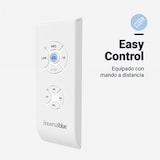 thumbnail of Siroco 4052W Ventilador de Teto Branco-Castanho Pás Reversíveis 132 cm