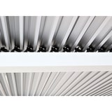 thumbnail of Aluminium pergola HWC-L41, lamellen paviljoen terrasoverkapping, stevig 8cm metalen frame 3x6m ~ wit