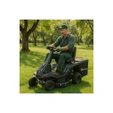 thumbnail of Tracteur Tondeuse Thermique Autoportée Essence 7CV 224Cm3 4 Vitesses + 1 Mulching Ejection latérale Lamborghini