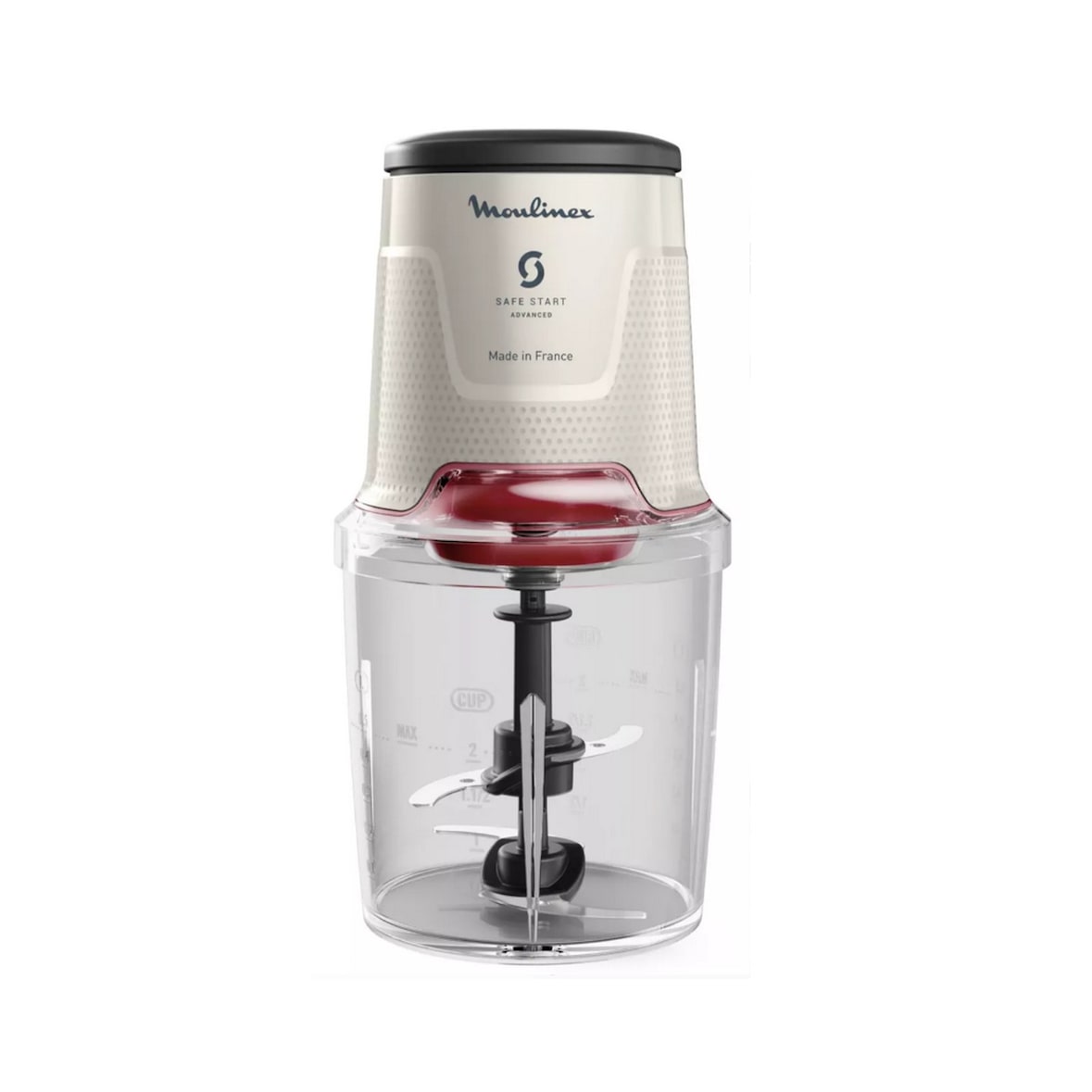 MOULINEX mini hachoir 600w 0.5l ecru AT740BF1