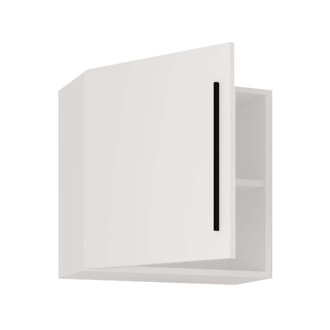 ArilaM TV Tisch wandschrank 1 Tür weiß.