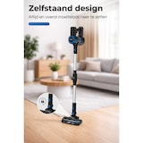 thumbnail of MYBOT E6 Advanced Steelstofzuiger Draadloos met Dweilfunctie – 250W – 20Kpa – 3 Zuigstanden – Zakloos – Op Accu