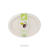 thumbnail of 400x Teller, oval, Bagasse, 190x260mm
