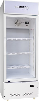 thumbnail of Vitrina Frigorifica Infiniton FCL-220, 120 Litros, Ciclico, 130 cm, E, Blanco