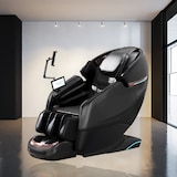 thumbnail of 4D Ganzkörper Massagesessel, Mit Heizfunktion, Tiefenmassage, für den ganzen Körper geeignet, Bluetooth SL Schienen Schwarz L155xB76xH116cm /G6Hei/