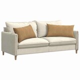thumbnail of vidaXL Sofakissen 2 pcs Braun 80 x 40 cm Cordstoff