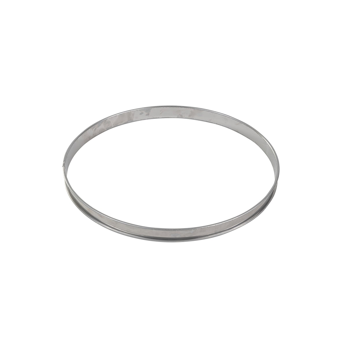 Gobel - Cercle à tarte - inox - bord roulé - épaisseur 4/10ème - Ø240 mm h20 mm - 824970