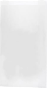 thumbnail of MONOUSO - Bolsa de Papel Blanca 14+7x24cm (100 Uds)