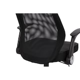 thumbnail of SIGMA Chaise de bureau EC311, plastique/mesh, hauteur d'assise réglable, appuie-tête, noir