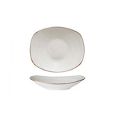 thumbnail of Artisan Beige Piatto Fondo Cm28x24,5 Rettangolare Corona Pp1605723812 Confezione Da 12