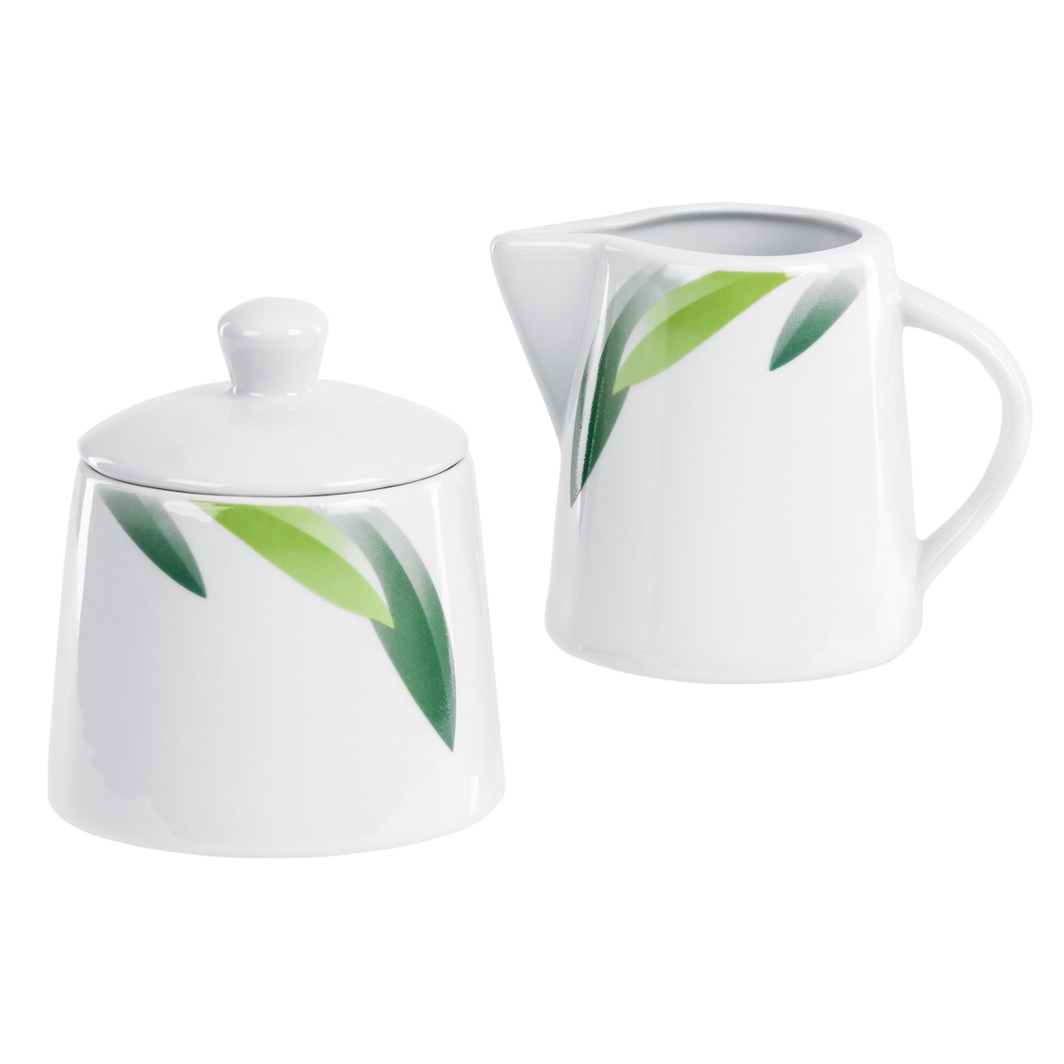 Kaffeeergänzungsset Milchkännchen & Zuckerdose Siena