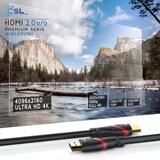thumbnail of CSL 8k HDMI Kabel 2.1, 4K Ultra HD, UHD, Full HD, 3D, ARC, High Speed mit Ethernet, HDMI Typ A - 15m