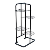 thumbnail of Helloshop26 - 4-stöckiger Pflanzenständer aus Metall 83 x 52 x 25 cm Schwarz 03_0010708