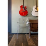 thumbnail of Set di 4 poltrone  Joker in policarbonato trasparente di altissima qualità, impilabili. Marchio Grandsoleil. 55x54x89