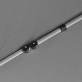 thumbnail of vidaXL Hexagonal Pop-Up Zelt mit 6 Seitenwänden Grau 3,6x3,1 m