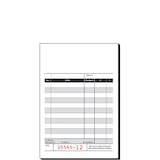 thumbnail of sigel Formularbuch 'Kassenblock', 100 x 158 mm, 2 x 50 Blatt