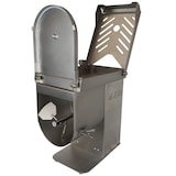 thumbnail of Combisteel vleesmenger tafelmodel met 20 kg inhoud, gemaakt van roestvrij staal