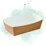 thumbnail of Ecolomique - 100 Pcs - Barquette en carton kraft - 750 ml, 14,5 x 8 cm, Hauteur: 5,2 cm - ECO210BCK750