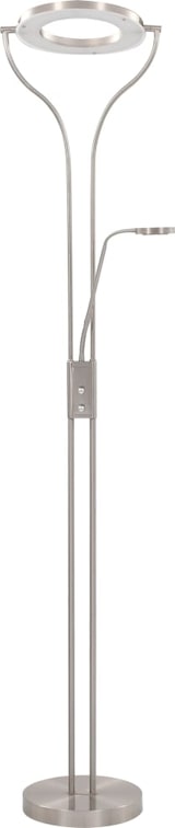 thumbnail of vidaXL Stehlampe 18 W Silbern 180 cm Dimmbar