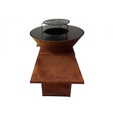 thumbnail of PURLINE Cortenstahl-Grill mit 60 cm Grillplatte EFP57CO