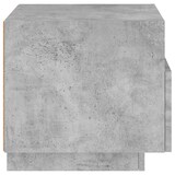 thumbnail of Table de chevet avec lumières LED gris béton 40x39x37 cm – Modèle Fjord