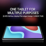 thumbnail of Tablette Tactile 10 Pouces 6GB RAM 128GB ROM 4G LTE Android 12 Octa Core 2.0GHz GPS Bluetooth WiFi Double SIM Gris YONIS