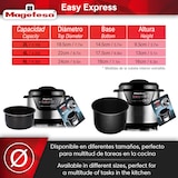 thumbnail of Magefesa Easy Express - Olla Express Programable Eléctrica Multifunción de 4L, 800W, Recipiente Extraíble Antiadherente, 6 Funciones Diferentes
