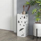 thumbnail of HOMCOM Suporte para Guarda-Chuvas com 4 Ganchos e Bandeja de Gotejamento Amovível Porta Guarda-Chuvas 15,5x15,5x41 cm Branco