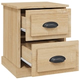 thumbnail of Tables de chevet 2pcs chêne sonoma 39x39x47,5cm bois ingénierie